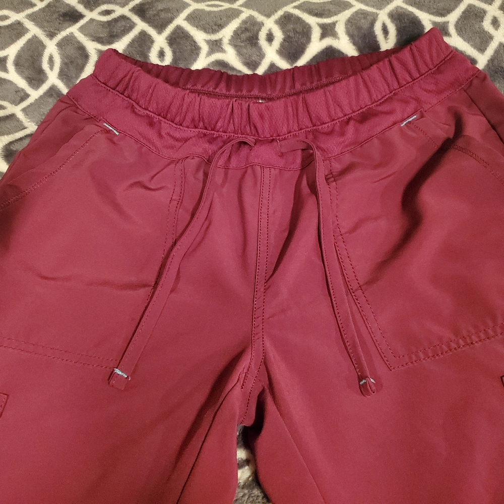 Maroon Scrub Pants